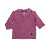 V NECK TEE SHIRT L. SLV
